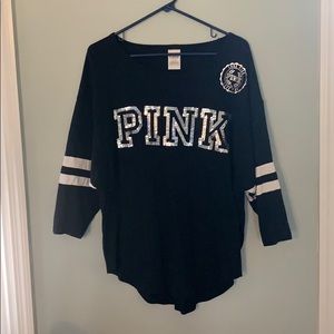 Black PINK VS sequin top